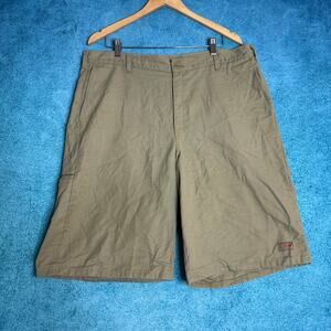 Dickies Utility Work Shorts Mens 40 Tan Vintage Fit 38x12 Made in Honduras